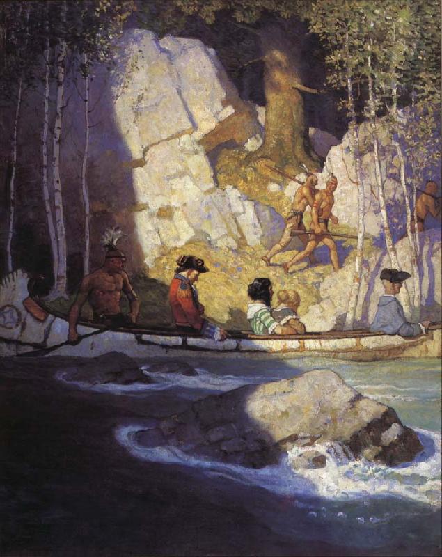 NC Wyeth The Captives